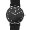 Kangol Mens Quartz Stitched Strap Watch Black