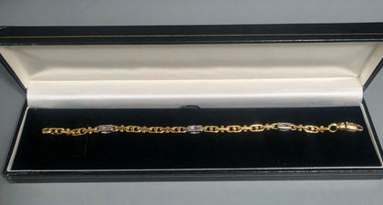 9CT GOLD B/LET 375 14.2G 7'' IN LENGTH