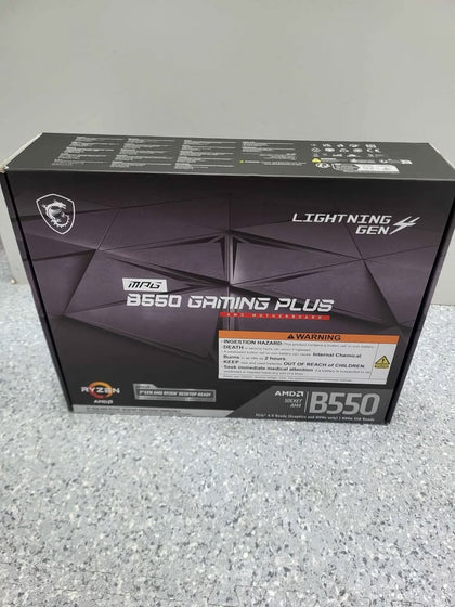 MSI MPG B550 GAMING PLUS - MOTHERBOARD - ATX - Socket AM4 - AMD B550