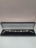 BRAND NEW SILVER RECTANGEL 925 , WEIGHT 23.13 LENGHT 8.5"