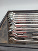 Snap-on SOEXM710 10pc Metric Flank Drive Plus Combination Spanner Set (10mm–19mm)