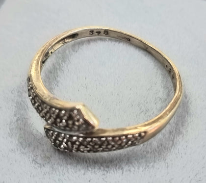 9ct Gold Ring Size P