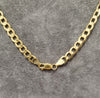 9ct Yellow Gold Men's Curb Chain 24"