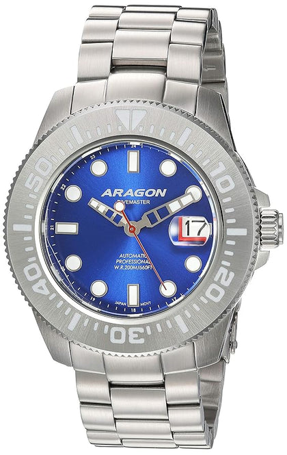 Aragon Divemaster A334 - Stainless steel with blue face