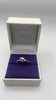 9ct white gold ring