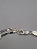 925 Sterling Silver 3-in-1 Figaro Bracelet - 7mm Wide - 8.5" Long - 10.6 Grams **BRAND NEW**