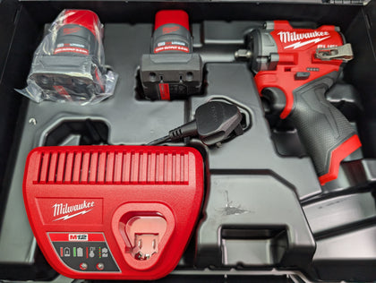 Milwaukee M12  FCIWF38G4   Impact Wrench (UNUSED)