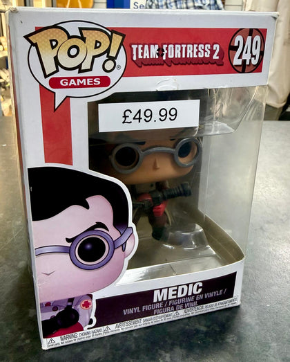 Funko Pop! Vinyl Figure - Team Fortress 2 - Medic #249 - Vaulted Model