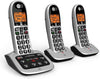 BT Home Cordless Phone 4600 Trio Big Button Call Blocker Answering Machine -- house phone