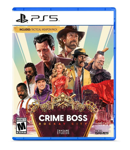 505 Games Crime Boss Rockay City For Playstation 5 Video Game Playstation 5.
