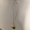 9ct chain with 14ct gold pendant
