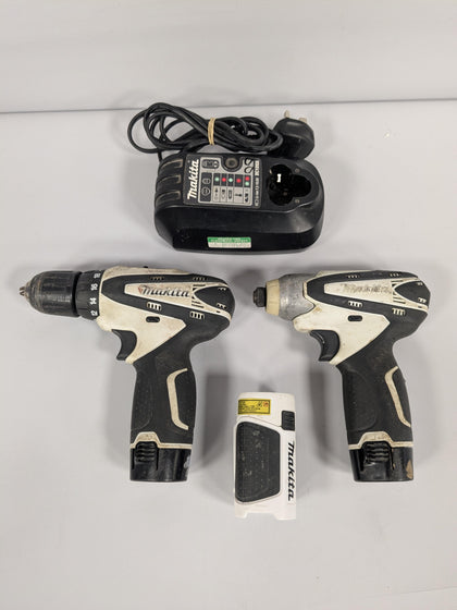 Makita DF330/TD090D 10.8V Cordless Drill Driver & Cordless Impact Driver