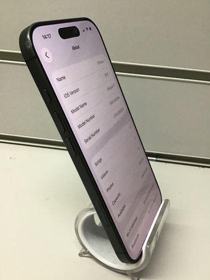 Apple iPhone 17 (Black) - 256GB Storage