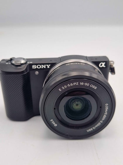 Sony Alpha A5000 (ILCE-5000) 20.1MP Mirrorless Camera with 16-50mm Lens