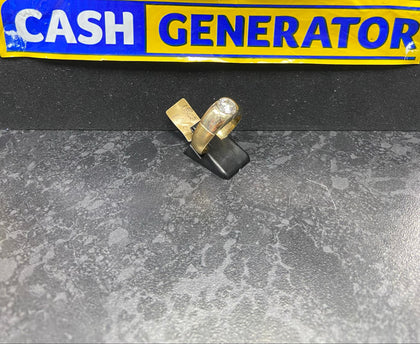 18ct Gold Gents Stone Ring (Size U) 10.6g