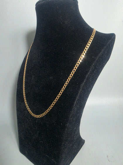 9ct GOLD NECKLACE 375 13.0G 18'' in Length HM