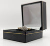 375 9CT Hallmarked, Yellow Gold, Tiered Floral Cluster Ring, Size P, 1.82G