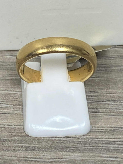 22ct Gold Ring (Size M) Apx 5g