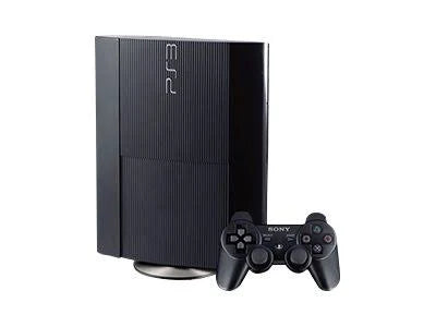 Sony Playstation 3 Super Slim  Console With 2 Controllers & 2 Games