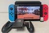Nintendo Switch Neon Red/Blue & 2 Unboxed Games