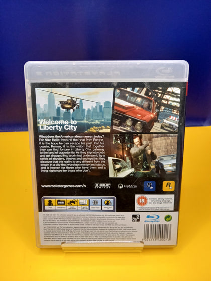 Grand Theft Auto 4 - Playstation 3