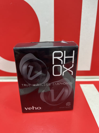 Veho RHOX True Wireless Earphones Headphones - Black.