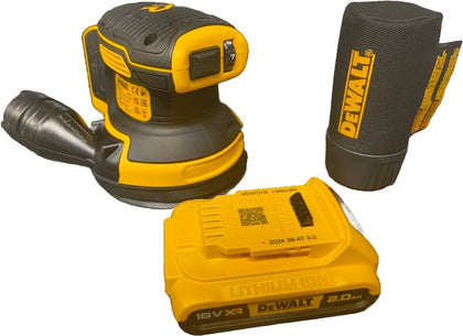 DeWalt 18V XR Brushless Orbital Sander 125mm