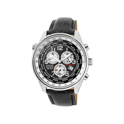 Citizen Men's Eco-Drive World Time Chronograph ( 24 Month warranty)
