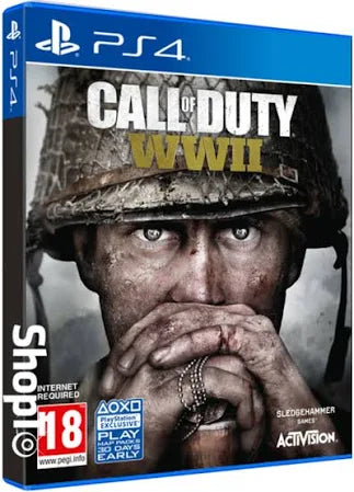 Call of Duty ww2 play station 4 game
