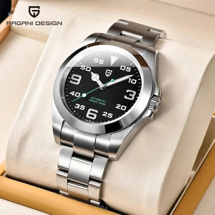 PAGANI DESIGN PD-1692 Men's Automatic Watches 40MM Stainless Steel Mechanical Wristwatch Sapphire AR