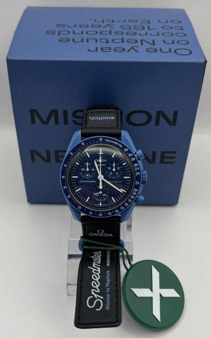 Swatch x Omega Moon swatch mission to Neptune Watch - with Box