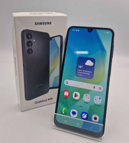 Samsung Galaxy A16 4G Dual Sim (4GB+128GB), Black, Unlocked, Boxed