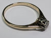 9CT GOLD DIAMOND RING SIZE P