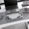 RK Royal KLUDGE R65 Mechanical Keyboard RGB 2 4GHz BT Wired Customized Switches Blue Mixed Color - Keyboards