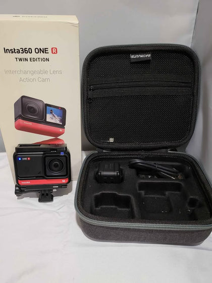 Insta360 ONE R Twin (4K Wide Angle + Duel 360 Lenses) Action Camera