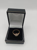 9k Gold Ring with stones 1.9G Weight Size M Hallmarked(375)&Tested