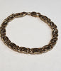 14ct Rose Gold Fancy Link Bracelet - 9" - 16.19g