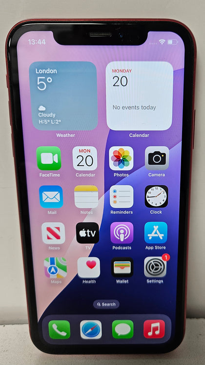 Apple iPhone XR 128GB Product Red - Unlocked *81% Battery Health*