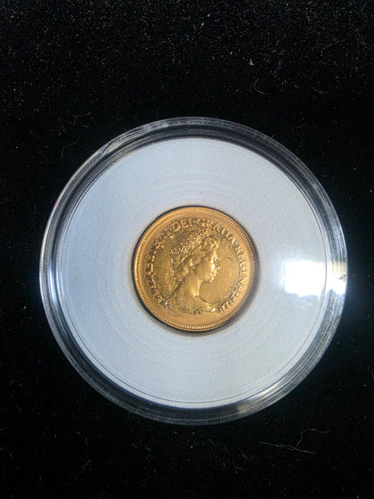 22CT 4G Half Sovereign 1982