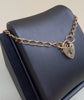 9ct Gold Bracelet With Lock 3g