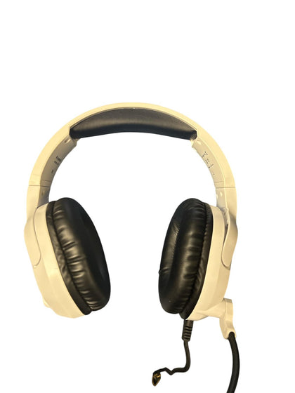 Krysenix PG2 Gaming Headset For PS4/PS5/PC/Xbox One Ergonomic Design Over Ear - White