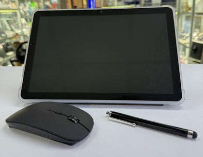 10 INCH ANDROID TABLET WITH KEYBOARD, MOUSE, CASE AND PEN BOXED