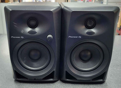 Pioneer DJ DM-40D Active DJ Monitor Speakers Pair Black