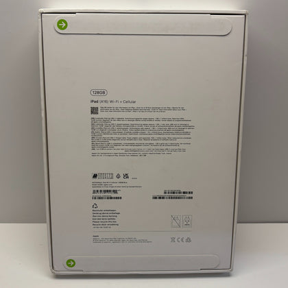 Apple iPad A16 Model A3355 128GB in Blue WiFi & Unlocked Sealed