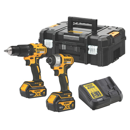 DeWalt 18V Cordless Drill and Impact Driver Twin Pack (Dck2060m2t)