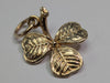 9ct Gold 3 Leaf Clover Pendant