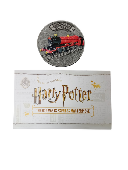 Harry Potter The Hogwarts Express Masterpiece Coin Medal Limited