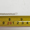 8.5" Sterling Silver Box Chain Bracelet