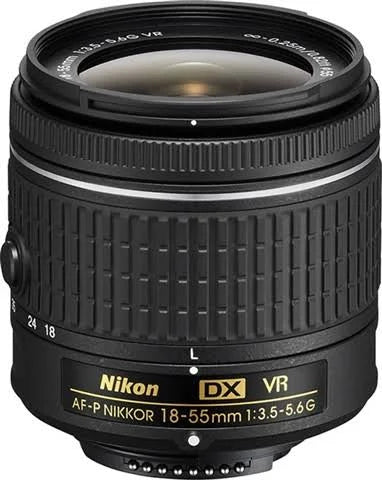 Nikon AF-P DX NIKKOR 18-55mm f/3.5-5.6G VR Lens