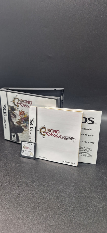 Nintendo DS Chrono Trigger game boxed with manual